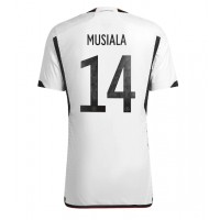 Maglie da calcio Germania Jamal Musiala #14 Prima Maglia Mondiali 2022 Manica Corta
